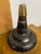 Turkish Etched Terra Cotta Rose Water Vessel with Brass Fittings.