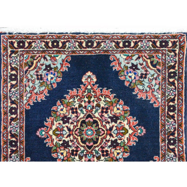 Vintage Persian Bidjar Rug For Sale - Image 4 of 11