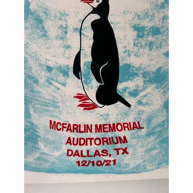 Sky Blue 21st Century Dawes "The Coolest" Color Pop-Art Show Lithograph Poster - Dallas, Texas 2021 For Sale - Image 8 of 9