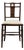 19th Century France Edwardian Brown Wood Lounge Chair For Sale
