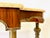Antique Louis XVI Style Brass and Marble Console Table For Sale - Image 12 of 16