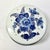 1940s Vintage Hollywood Regency Boho Chic Delft Hand Painted Covered Trinket Box For Sale - Image 6 of 13
