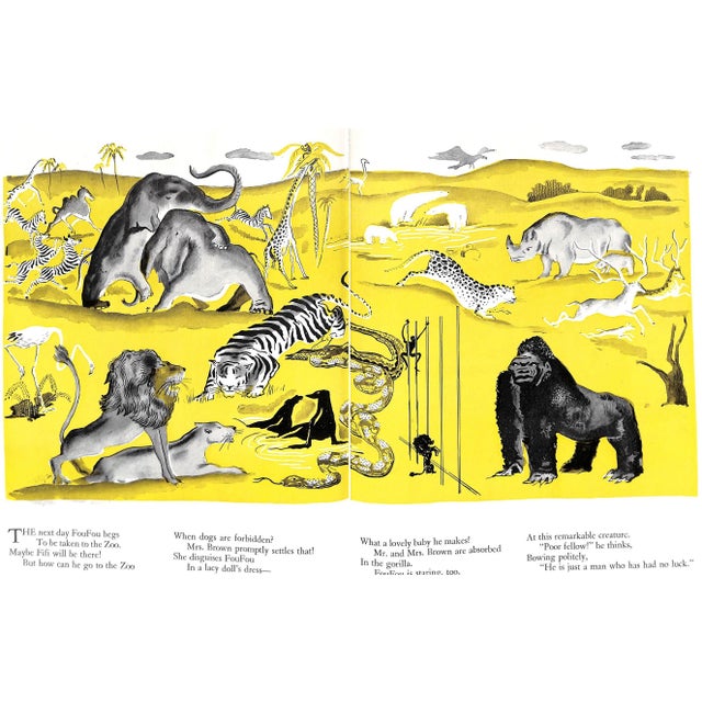 Paper "Fou Fou Discovers America" 1945 De Botton, Jean For Sale - Image 7 of 12