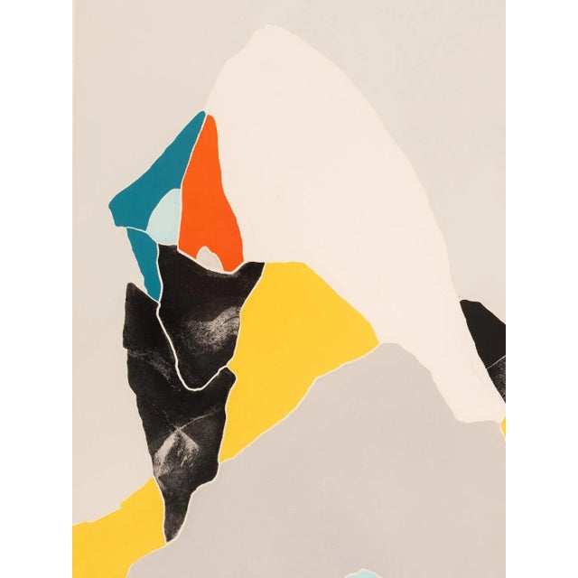 1980s Woman in Profile, Etching on Paper, Framed For Sale - Image 5 of 11