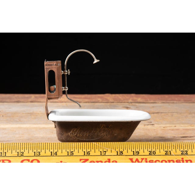 Early 20th Century German Bathub Boiler Salesman Sample by Prof. Junkers For Sale - Image 11 of 11