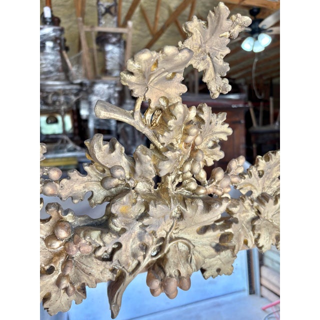 Wood Mid 19th Century French Napoleon III Faux Bamboo Giltwood Mirror For Sale - Image 7 of 12