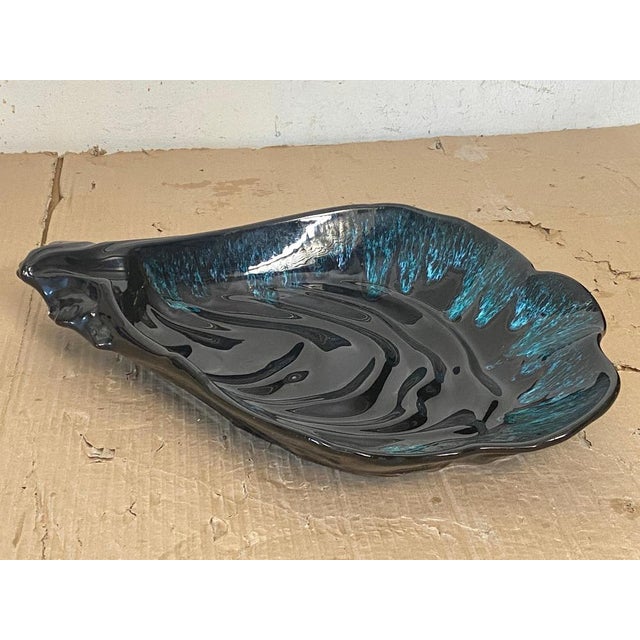 Large Ceramic Blue Vide Poche, 1960 For Sale - Image 13 of 14
