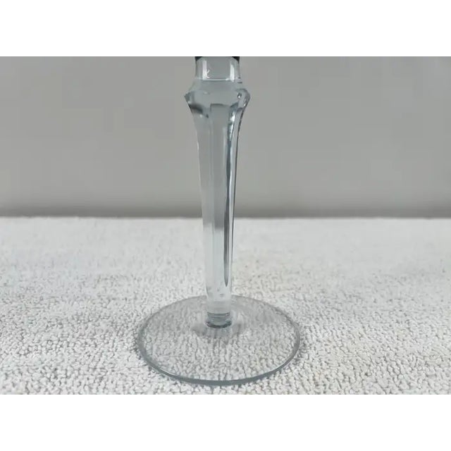 Rare Murano Glass Decanter in Cobalt Blue With Jewel-Tone StemGlasses Set, 7 PCS For Sale - Image 13 of 18