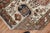 Early 20th Century Zabihi Collection Ivory Brown Heriz Scatter Rug - 3'3" x 5'11" For Sale - Image 4 of 8