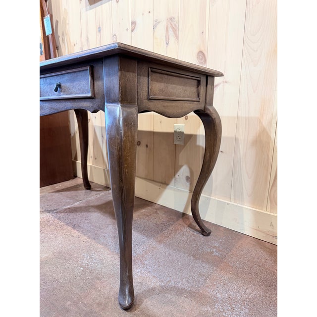 Brown Vintage South Cone Louis XV Handcrafted Desk For Sale - Image 8 of 10