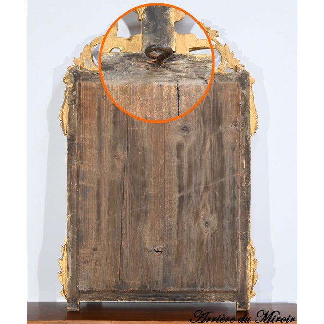 Louis XVI Style Gilt Wood Mirror, Early 19th Century For Sale - Image 18 of 18