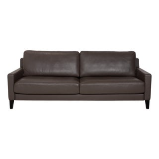Ego 3-Seater Sofa in Brown Leather from Rolf Benz For Sale