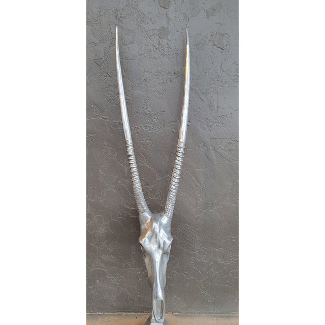 Arthur Court Gazelle Floor or Wall Sculpture For Sale - Image 12 of 12