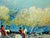 Green Earl Biss "Rainbow Warriors Wondering Through the Autumn" Unframed For Sale - Image 8 of 8