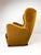 1940's Danish Cabinet Maker High back Lounge Chair. Beech legs. High quality velvet upholstery.