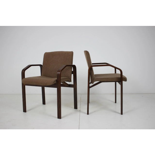 Lounge Chairs from Národní Podnik Holešov, 1993, Set of 6 For Sale - Image 6 of 14