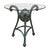 Metal Vintage Tripod Globe Table Patinated Bronze Signed For Sale - Image 7 of 11