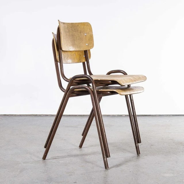 Elbe Stacking Dining Chairs, 1960s, Set of 2 For Sale - Image 3 of 11