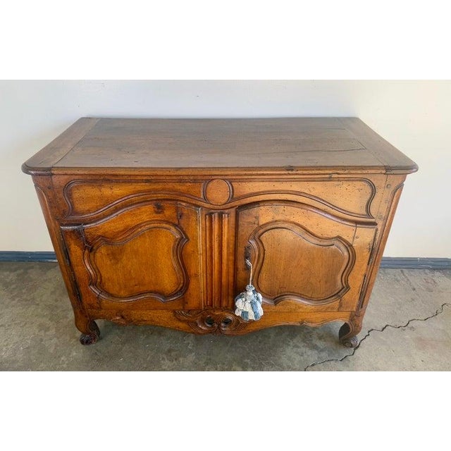 Mid 18th Century 18th Century French Provincial Buffet, Solid Walnut, Louis XV Style For Sale - Image 5 of 18