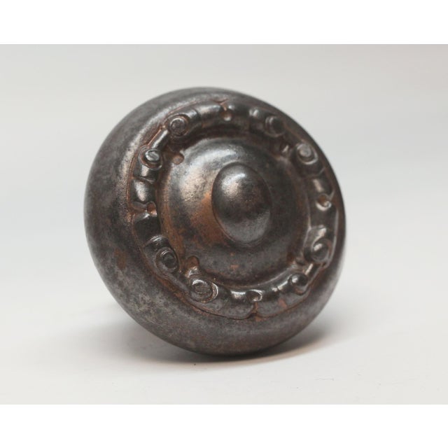 This German Renaissance style four fold door knob was made by Reading in the 1900 catalog. It is part of the H-54200 Elba...