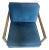Celestial Blue West Elm Chair For Sale