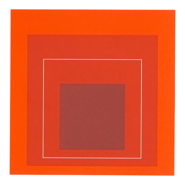 1966 Lithograph "Wls-Xv" by Josef Albers For Sale