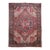 Antique Rich Heriz Full Pile Pastel Greens Rug 9 x 11.8 For Sale