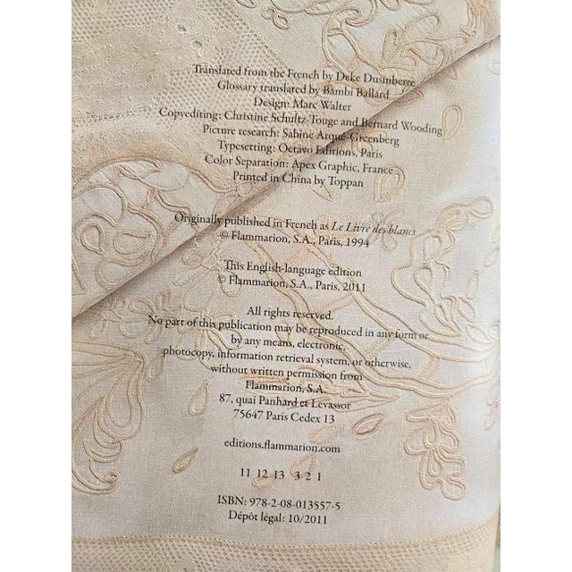1990s 1st Edition Coffee Table Book, "The Book of Fine Linen", by Francoise De Bonneville With Preface by Marc Porthault For Sale - Image 13 of 13