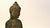 Smiling Young Buddha Statue Bronze Antique For Sale - Image 12 of 13