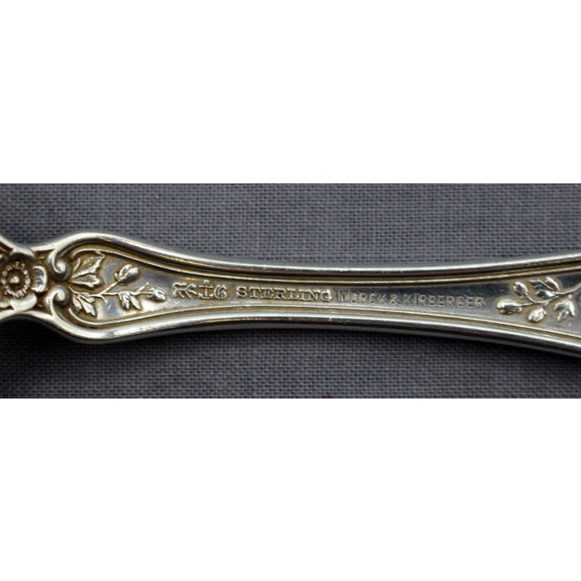 Gorham Set of Six Sterling Silver Luncheon Forks by Gorham For Sale - Image 4 of 6