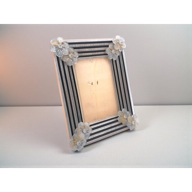 Murano Glass Tabletop Photo Frame from Manifattura Di Murano, 1970s For Sale - Image 11 of 11