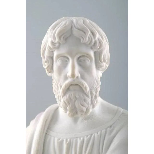 Bing & Grondahl Biscuit Figure of Apostle after Thorvaldsen from Bing & Grondahl, Late 19th Century For Sale - Image 4 of 7