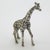1960s Vintage Italian Silver Giraffe Animal Figurine, 1960s For Sale - Image 5 of 11