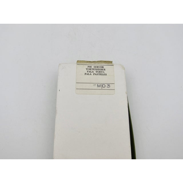 Lino Sabattini Christofle Gallia Modernist Lido Server With Original Box For Sale - Image 11 of 11