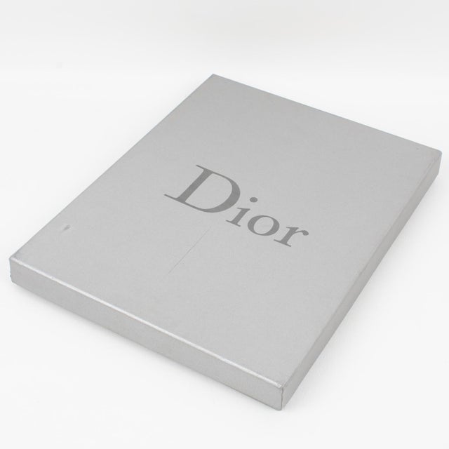 Christian Dior Home Silver Plate Picture Frame with Engraved Dior Logo, 1990s For Sale - Image 9 of 9