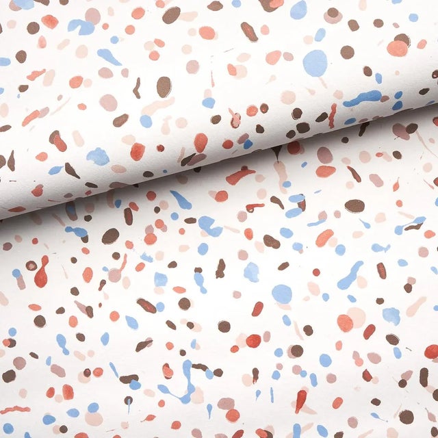 Schumacher Sample - Schumacher x Backdrop Los Cosmos Wallpaper in Disco For Sale - Image 4 of 6