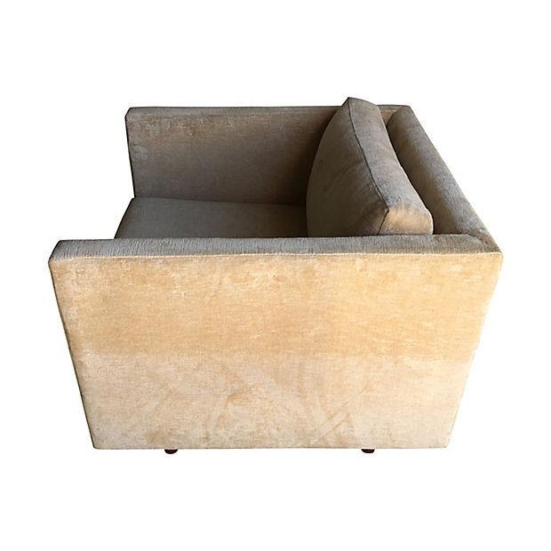 1950s Midcentury Harvey Probber Tuxedo Style Club Chair For Sale - Image 5 of 7