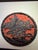 Antique Chinese Carved Cinnabar Lacquer Trinket Jewelry Floral Black and Red 4” For Sale - Image 11 of 12