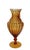 Chic Hollywood Regency art glass carafe, made in Italy by Empoli circa 1960's. The pitcher features an applied handle of...