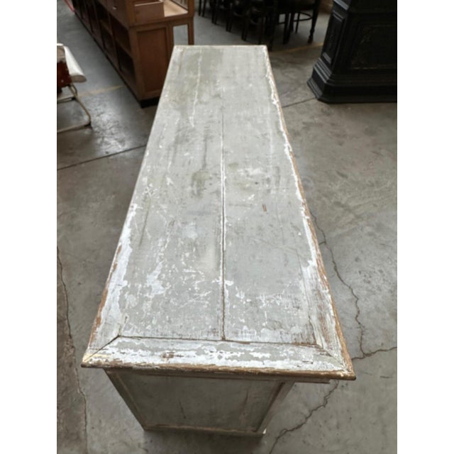 Wood Trading Counter, Early 20th Century For Sale - Image 7 of 17