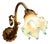 Vintage Wall Lamp in Gilded Bronze For Sale