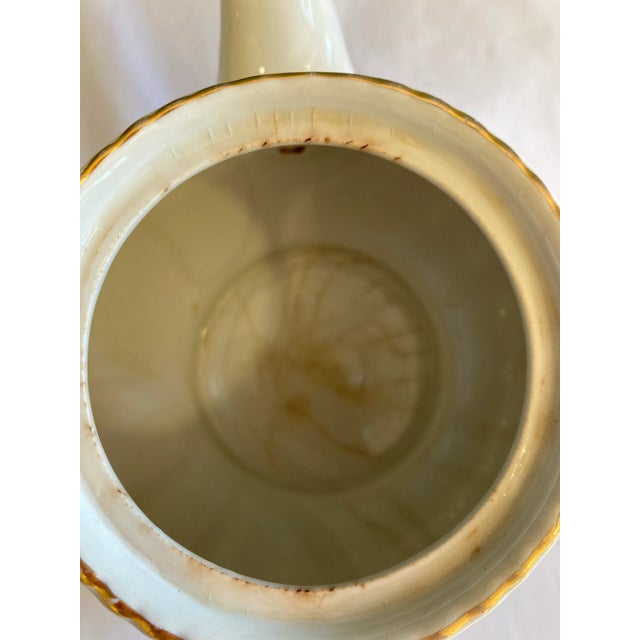 Pink 1950s Ellgreave English Floral Tea Pot For Sale - Image 8 of 9