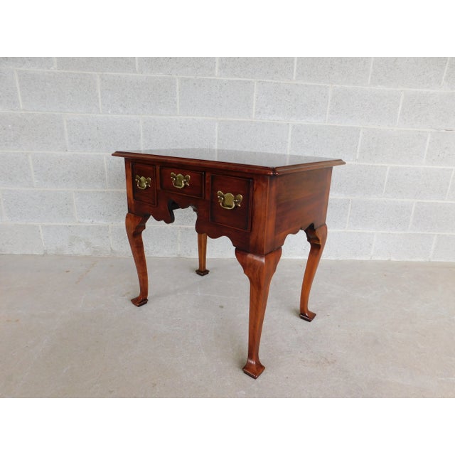 Features Quality Solid Made Construction - Anne Queen style, 3 Dovetailed Drawers, - Approx 30 years old ) Very Good...