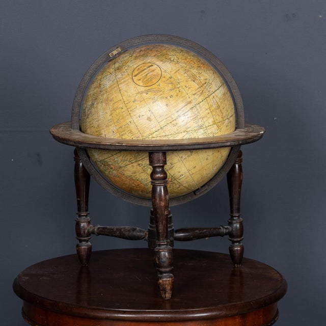Antique Smith's Terrestrial Globe by George Philips & Son LTD, 1890s For Sale - Image 17 of 18