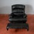 Reclining Black Leather Armchair For Sale - Image 17 of 18