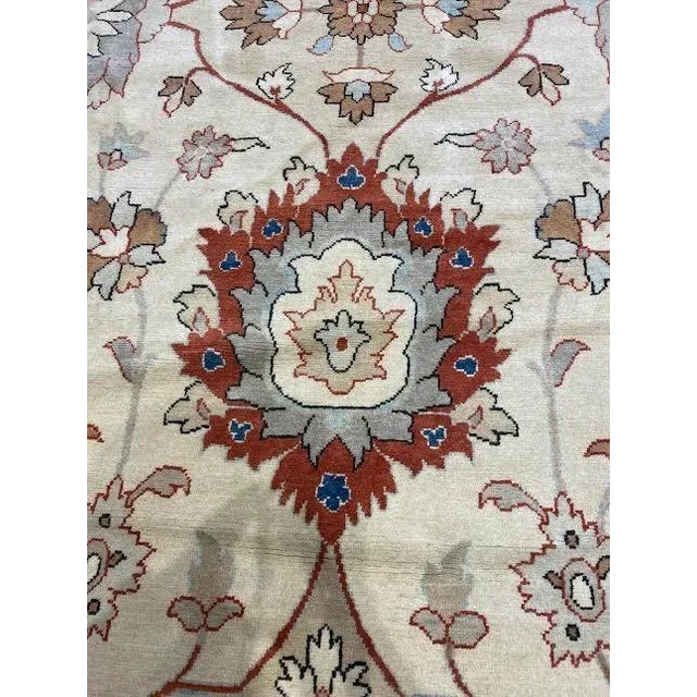 Old Persian Sultanabad Area Rug 16’8″ X 25’5″ For Sale In Dallas - Image 6 of 12