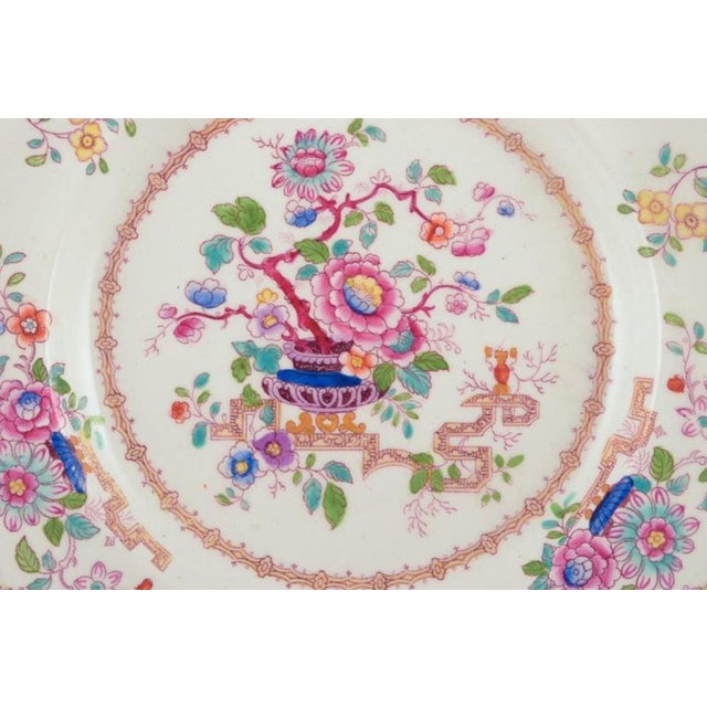 Plates in Faience, Ashworth, England, Set of 6 For Sale - Image 3 of 6