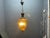 Vintage Amber Glass Pendant Light, 1960s For Sale - Image 10 of 12
