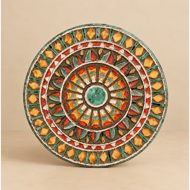 Ceramic Plate by Roland Zobel, 1960s For Sale - Image 4 of 4