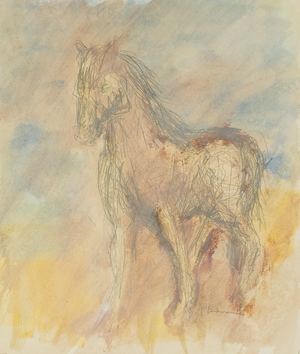 Graphite Horse - Virginia Cohn Parkum, C. Unknown